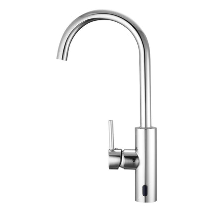 Touchless Sink Faucet, Motion Sensor, Hot Cold Mixer, Chrome