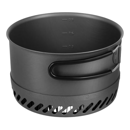 Touring Pot with Lid, Aluminum Heat Sink, 1000ml
