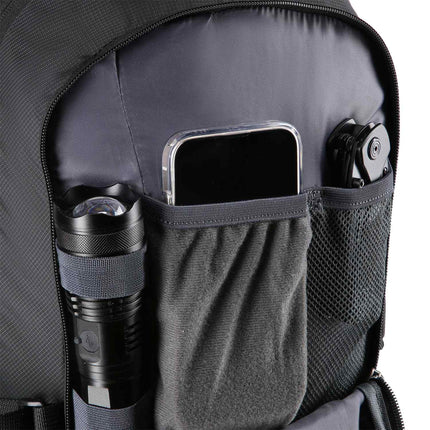 Tourist Backpack, Black, 20L Capacity
