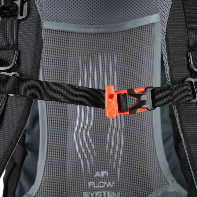Tourist Backpack, Black, 20L Capacity