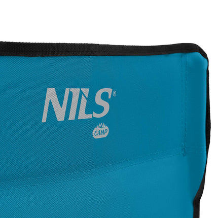 Tourist Chair, Foldable, Blue-Gray, Compact Design