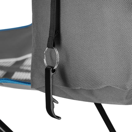Tourist Chair, Gray, Foldable, Lightweight