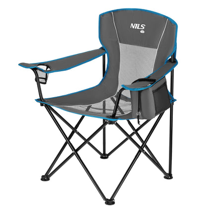Tourist Chair, Gray, Foldable, Lightweight