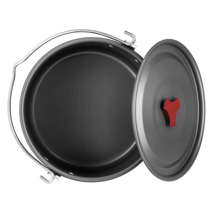 Tourist Cooking Pot with Lid, 4L Capacity