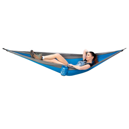 Tourist Hammock, Blue, Portable, Lightweight