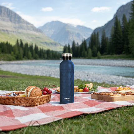 Tourist Water Bottle, 750ml, Blue