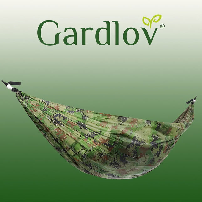 Tourist hammock Santiago Army 260x140cm Net
