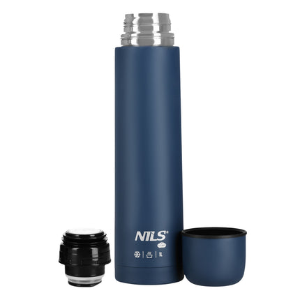 Touristic Thermos 1000ml, Blue, Insulated Flask