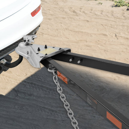 Tow Bar 5500 lb, 2-Inch Ball Hitch, Safety Chains