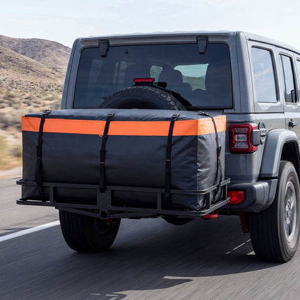 Tow Hitch Cargo Bag, 453L Waterproof PVC, Foldable
