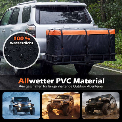 Tow Hitch Cargo Bag, 566L Waterproof PVC, Foldable