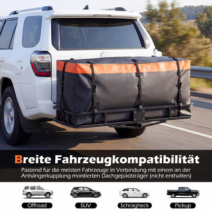 Tow Hitch Cargo Bag, 566L Waterproof PVC, Foldable
