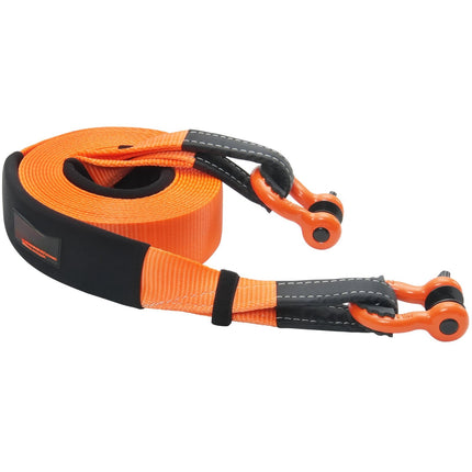 Tow Strap Recovery Kit 3 In x 30 Ft, 36,000 Lb, Shackles