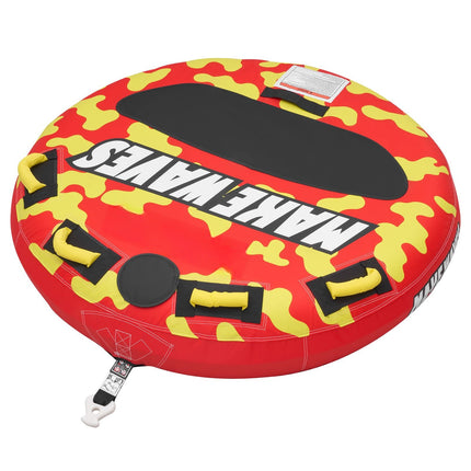 Towable Tube for Boating, 2-Rider, 340 lb Nylon Cover