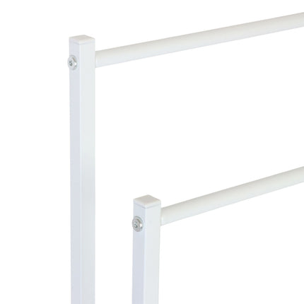 Towel Rack, 3 Rods – Metal and Bamboo Freestanding