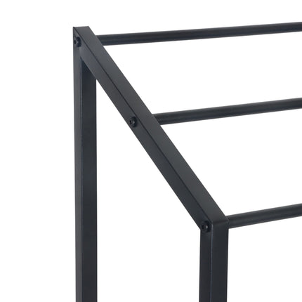 Towel Rack with Shelf – 3 Bars, Freestanding
