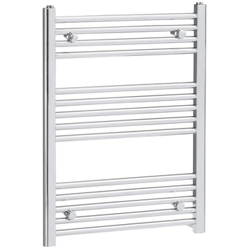 Hydronic towel cooler, 14 rods carbon steel, 600x800 mm