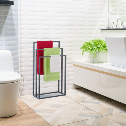 Towel hanger 3 rails anthracite