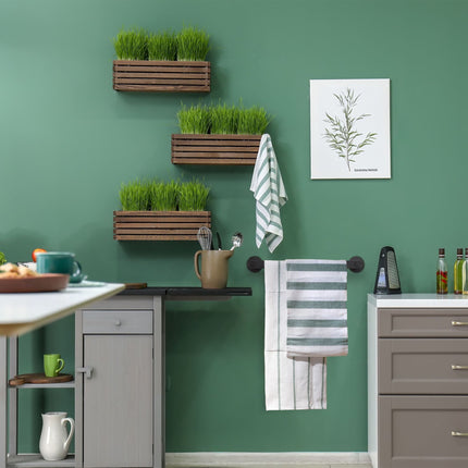 Towel hanger black