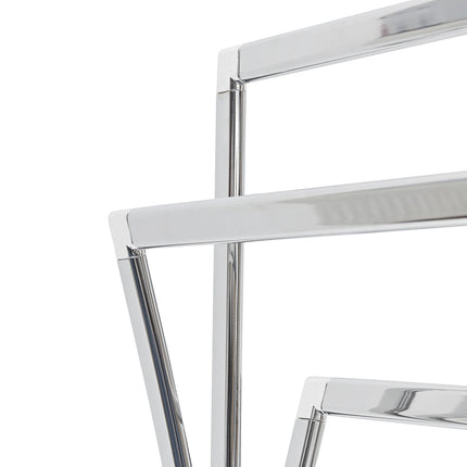 Towel hanger stainless steel 3 bars