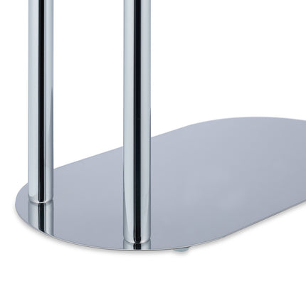 Towel hanger with 2 bars