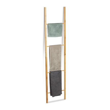 Towel ladder bamboo foldable