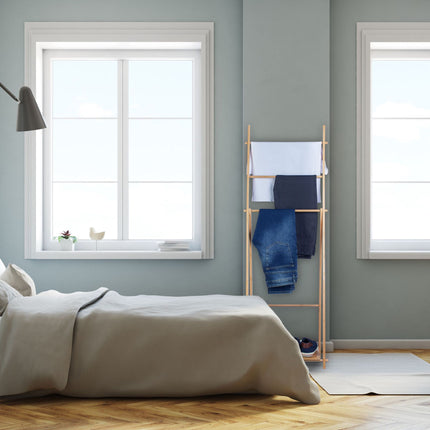 Towel rack Bamboo 4 Rods