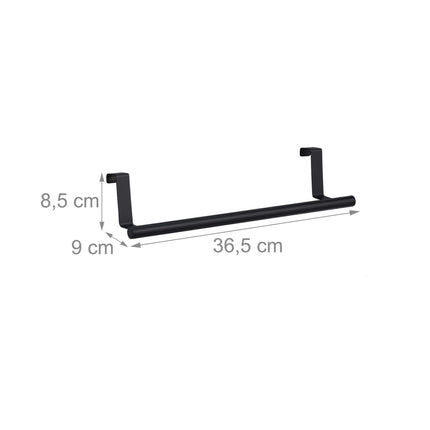 Towel rack door