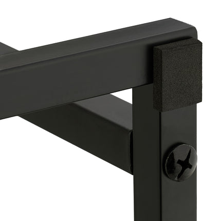 Towel rack with 3 rails