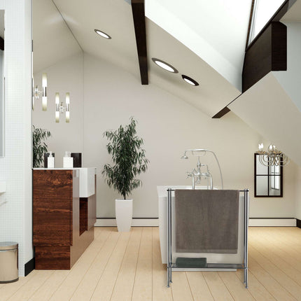 Towel rail chrome