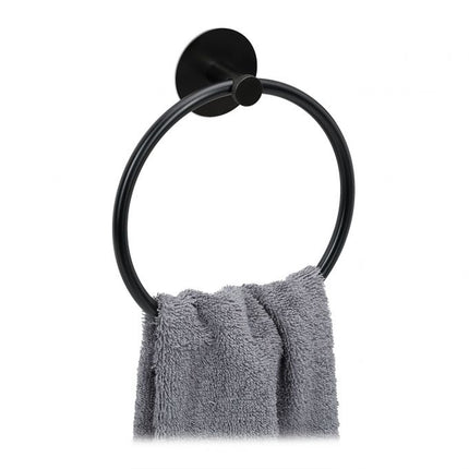Towel ring black