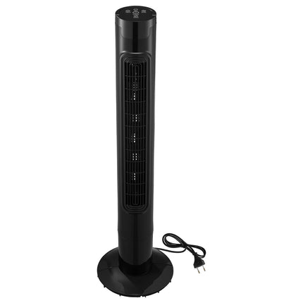 Tower Fan, 50 Oscillating, Remote, 7.5-Hour Timer