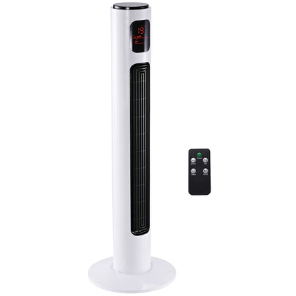 Oscillating tower fan, 96 cm height, 3 positions, 45W power