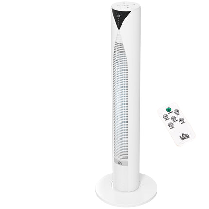 Tower Fan with Remote, 3 Speeds, 70 Oscillation