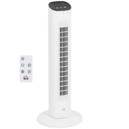 Tower Fan with Remote, 3 Speeds, 85 Oscillation