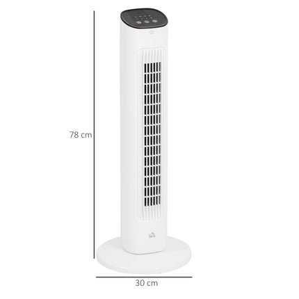Tower Fan with Remote, 3 Speeds, 85 Oscillation