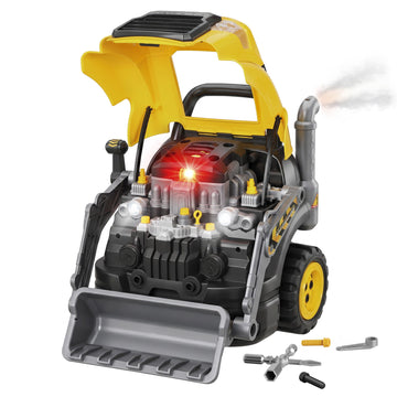 Toy Excavator Repair Set with Lights & Sound, 68 Pieces