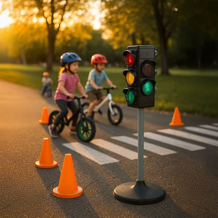 Toy Traffic Light with Light & Sound for Kids