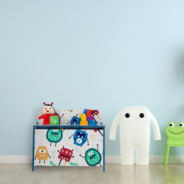 Toy box with monsters