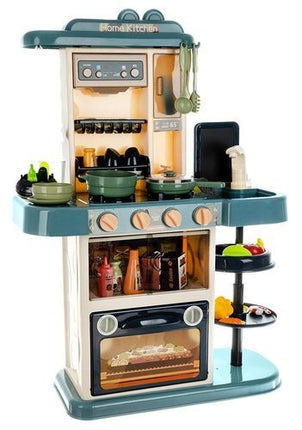 Toy kitchen 72cm blue + pair