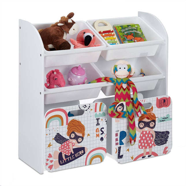 Toy storage unit “little hero”