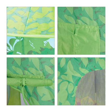 Toy tent dinosaur green