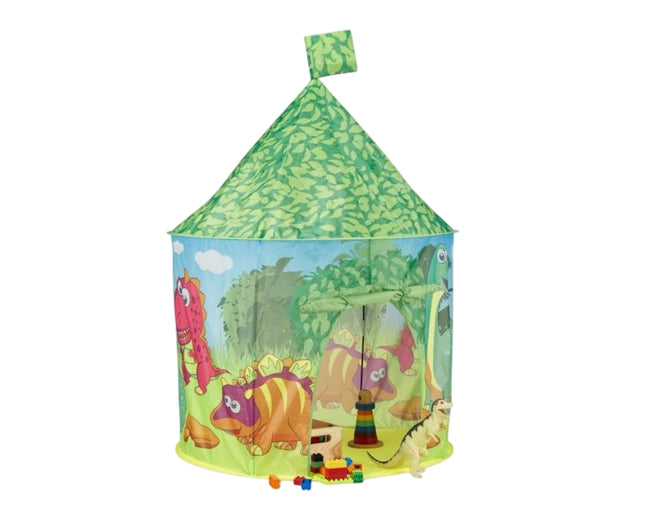 Toy tent dinosaur green