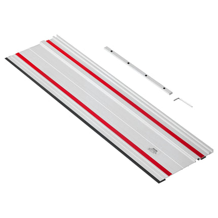 Track Saw Guide Rail Set, 2 x 698.5 mm, Connector
