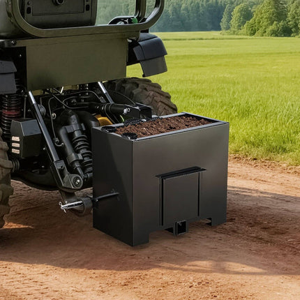 Tractor Ballast Box, Cat 1, 800 lb, 2 in Receiver