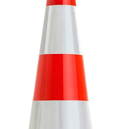 Traffic Cone 75 cm – Heavy Duty, Reflective Stripes