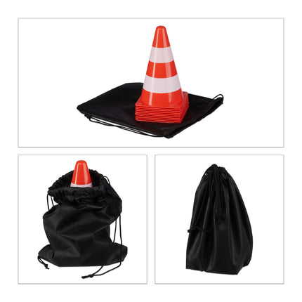 Traffic cone set in 10
