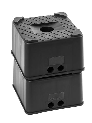 Trailer Jack Blocks, 2-Pack, 6-Inch, 6000 lb Capacity