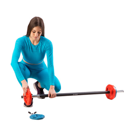 Training Pump Bar for Fitness – Adjustable Weight