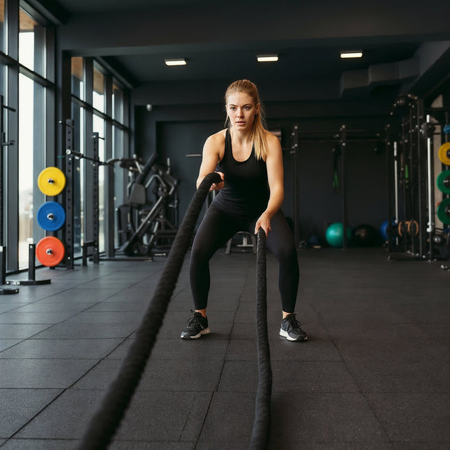 Trainingstouw met hoes, HMS, duurzaam fitnessapparaat